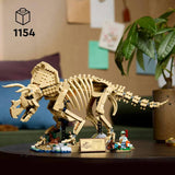 LEGO dinosaur skeleton model Triceratops set 77985 - British product