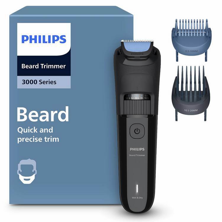 Philips Series 3000 beard trimmer BT3620/15 (British brand)