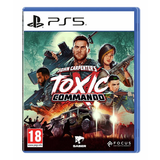 John Carpenter's Toxic Commando PS5 video game, UK version