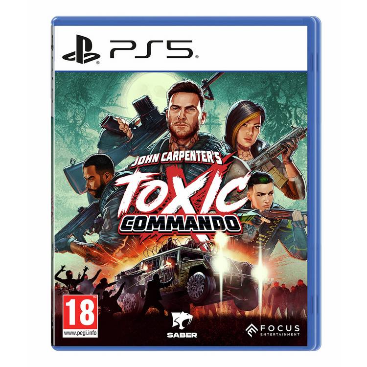 John Carpenter's Toxic Commando PS5 video game, UK version