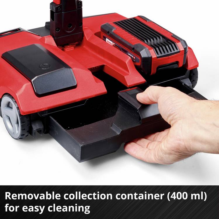 Einhell cordless sweeper 18V UK version