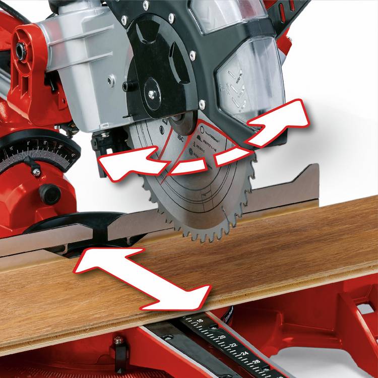 Einhell 250mm dual mitre saw 2350W - British product