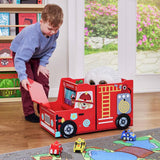 Liberty House Toys fire engine toy box red (British brand)