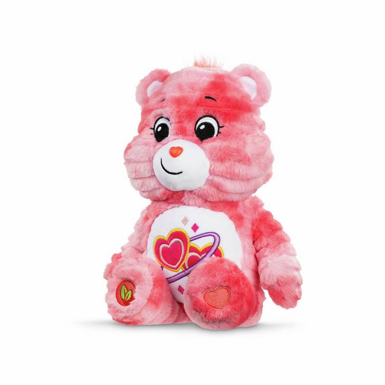 Care Bears Love-a-Lot Bear colour splash plush 35cm - British product