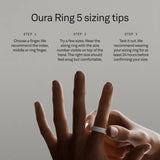 Oura Ring 5 sizing kit - imported from the UK