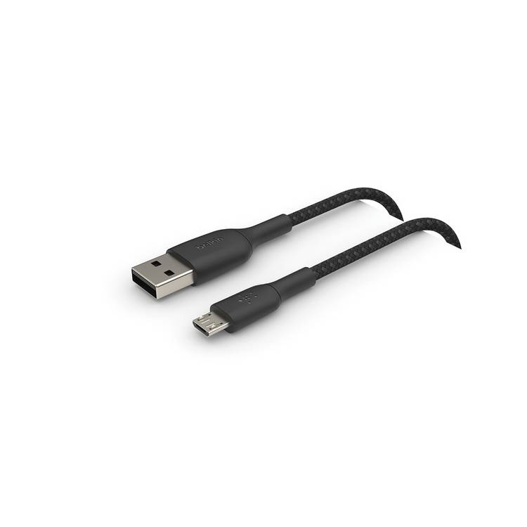 Belkin braided USB-A to Micro USB cable 1m - British product