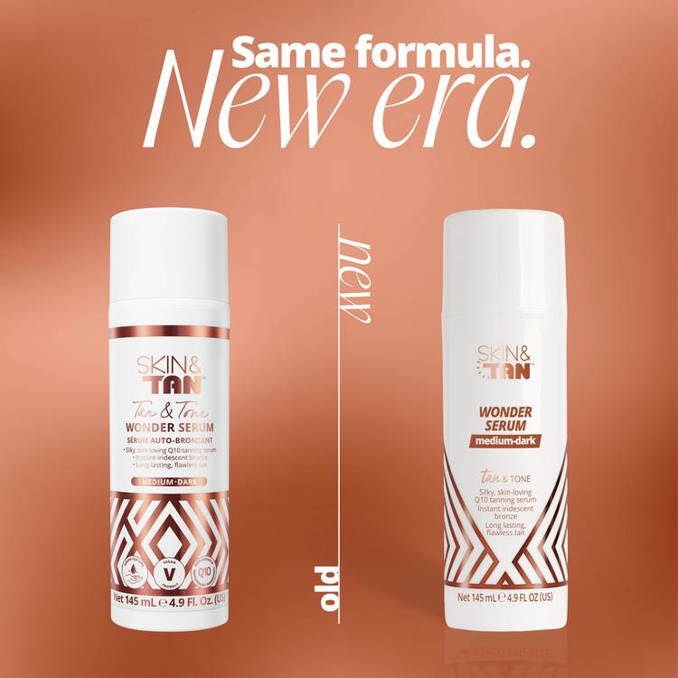 Skin and Tan Wonder Serum self-tanner 145ml (British brand)