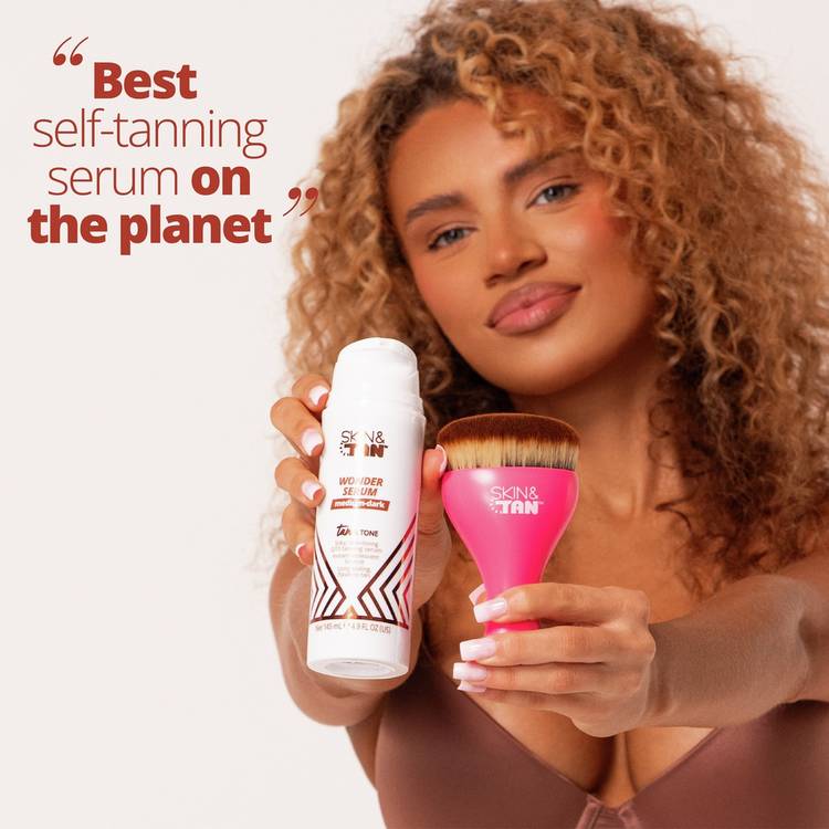 Skin and Tan Wonder Serum self-tanner 145ml (British brand)