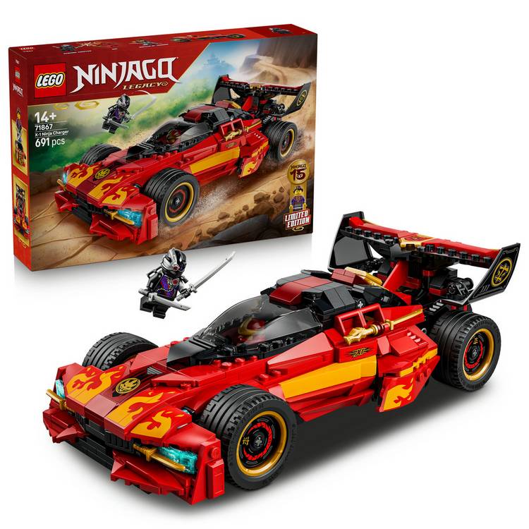 LEGO NINJAGO X-1 Ninja Charger set 71867, UK version