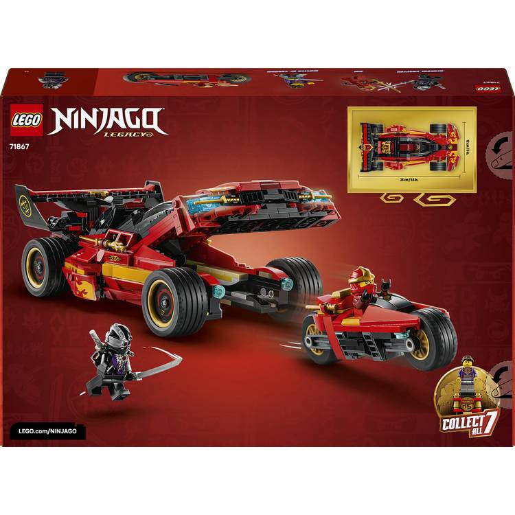 LEGO NINJAGO X-1 Ninja Charger set 71867, UK version