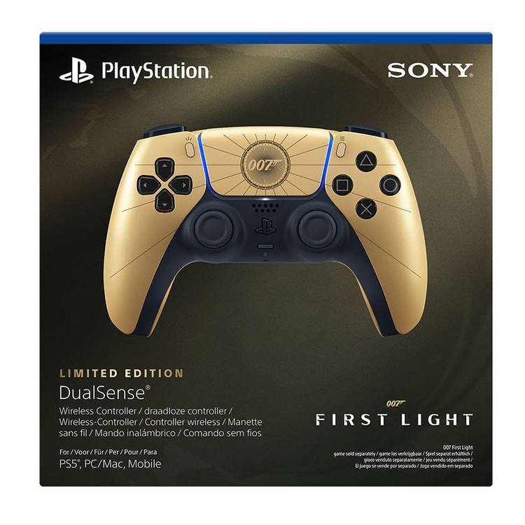 Sony DualSense 007 First Light limited edition wireless controller, UK version