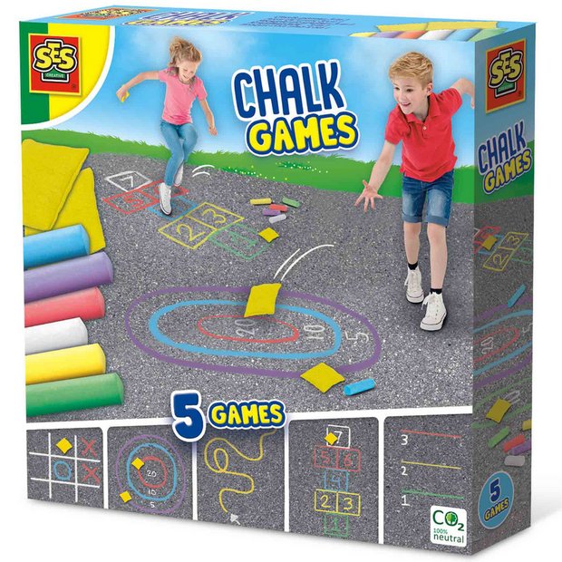 SES Creative 5-in-1 chalk games set, UK version