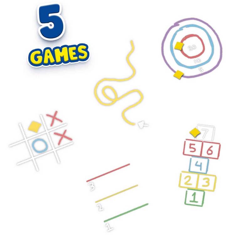 SES Creative 5-in-1 chalk games set, UK version