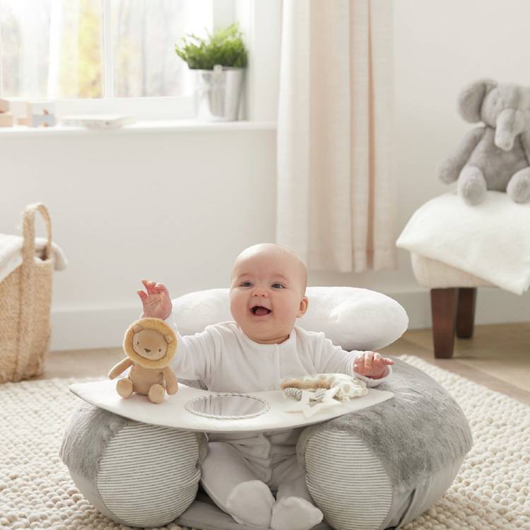 Mamas & Papas Sit & Play inflatable baby seat grey, UK version