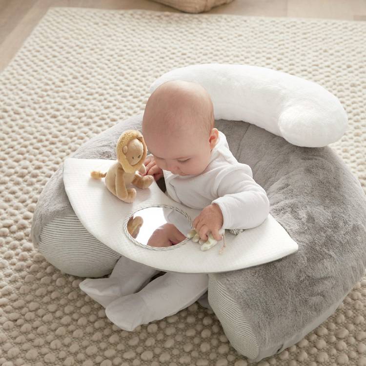 Mamas & Papas Sit & Play inflatable baby seat grey, UK version
