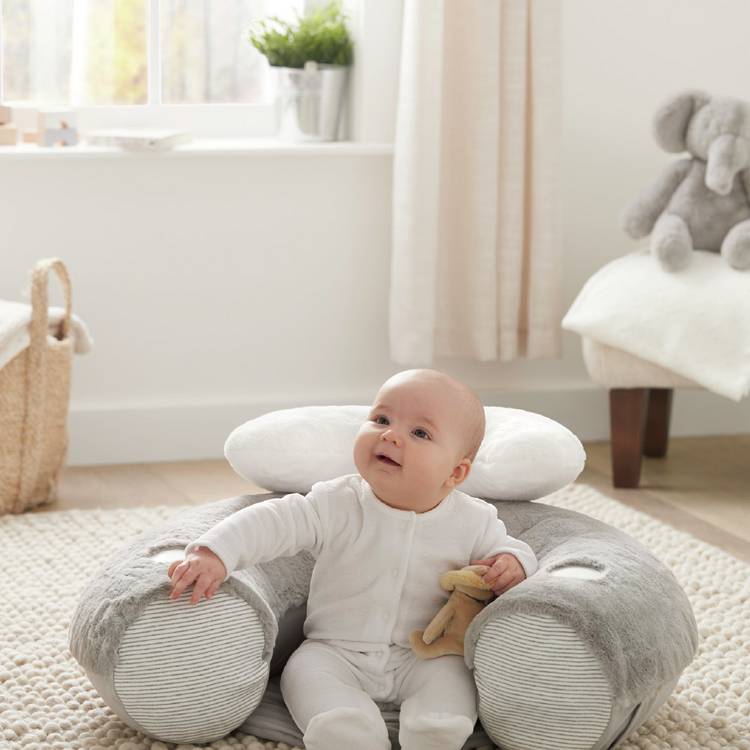 Mamas & Papas Sit & Play inflatable baby seat grey, UK version