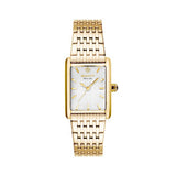 Gant ladies watch white dial gold plated bracelet 24mm - British product