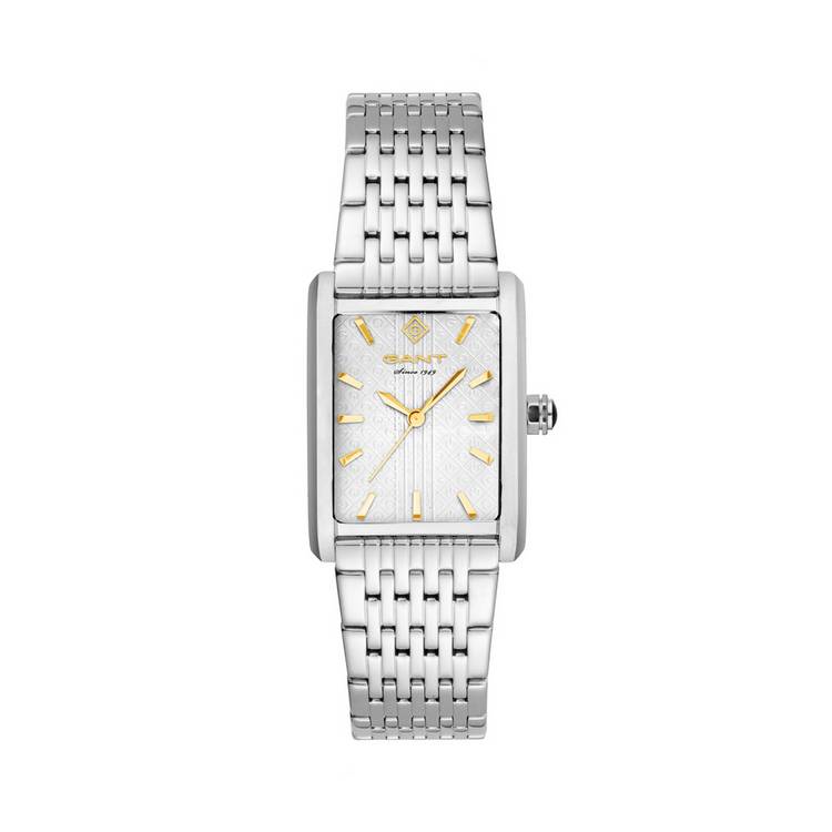 Gant ladies watch white dial stainless steel bracelet 24mm - British product