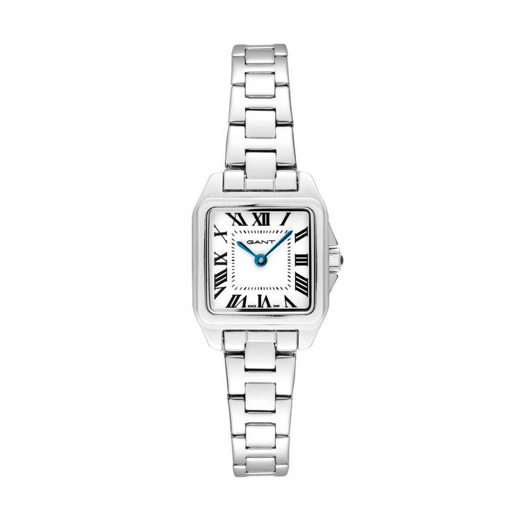 Gant Seneca ladies watch white dial stainless steel bracelet, imported from the UK