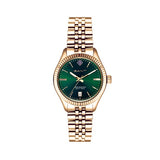 GANT Sussex ladies green dial gold plated bracelet watch - British product
