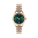 GANT Sussex ladies green dial gold plated bracelet watch - British product