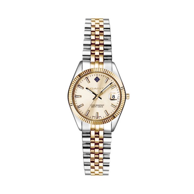 Gant Sussex Mini ladies gold dial two tone watch 28mm - British product