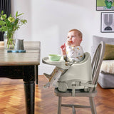 Mamas & Papas 3-in-1 baby floor and booster seat in Clay, UK version