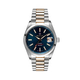 Gant Eastham men's blue dial two-tone stainless steel watch, UK version