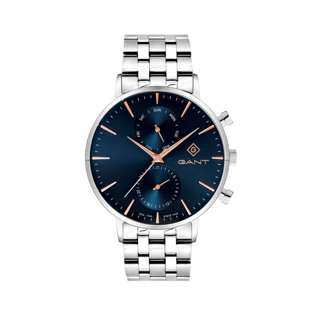 Gant Park Hill Day Date II men's watch denim blue dial, UK version