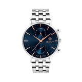 Argos GANT Park Hill Day Date II Men's Denim Blue Dial Stainless Steel Bracelet Watch- Buy online at McGrocer