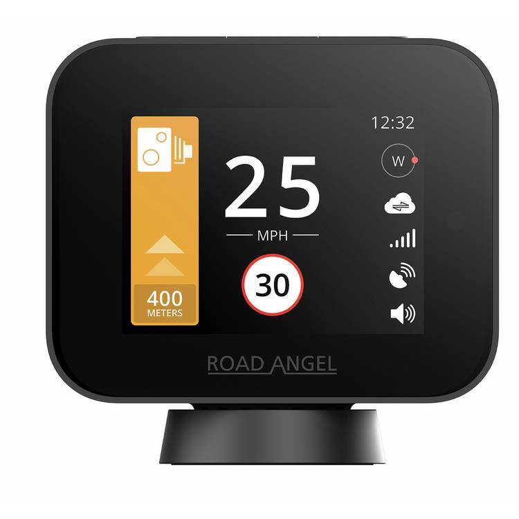 Road Angel Pure Sync speed camera detector, imported from the UK