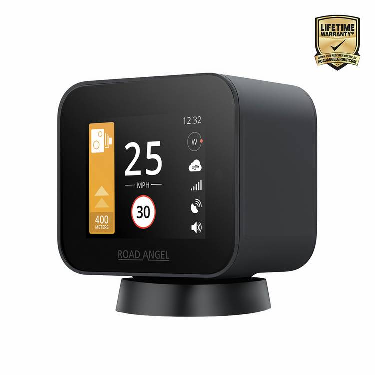 Road Angel Pure Sync speed camera detector, imported from the UK