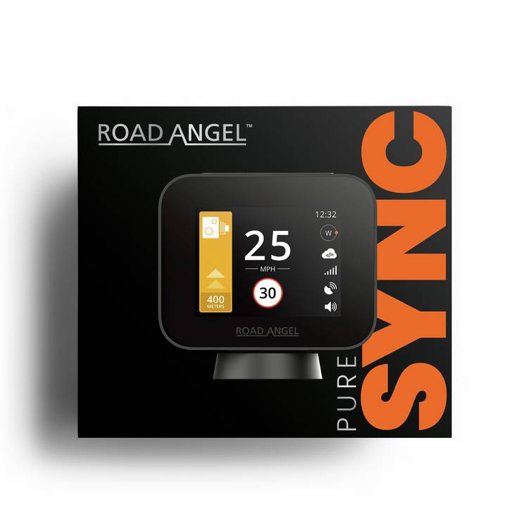 Road Angel Pure Sync speed camera detector, imported from the UK