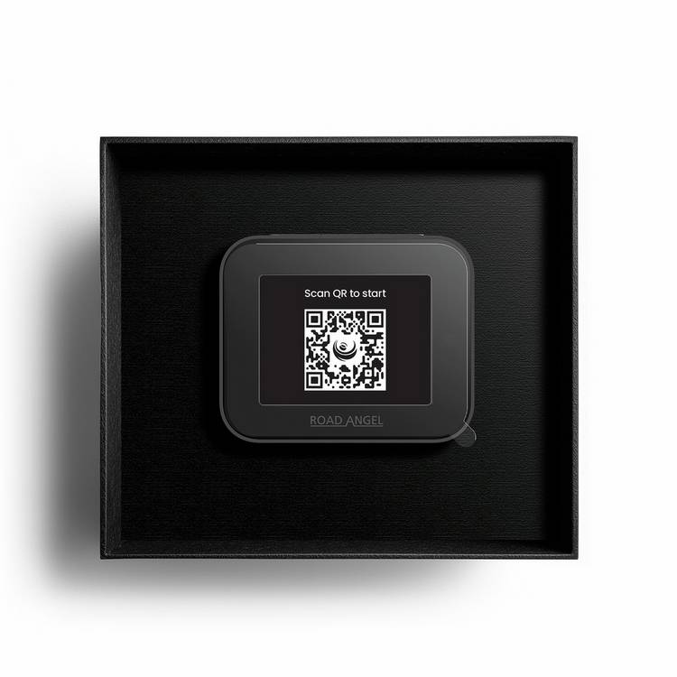 Road Angel Pure Sync speed camera detector, imported from the UK