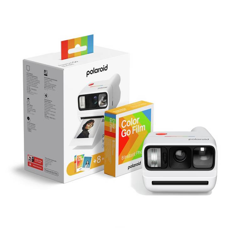 Polaroid Go Gen 3 instant camera bundle white (British brand)