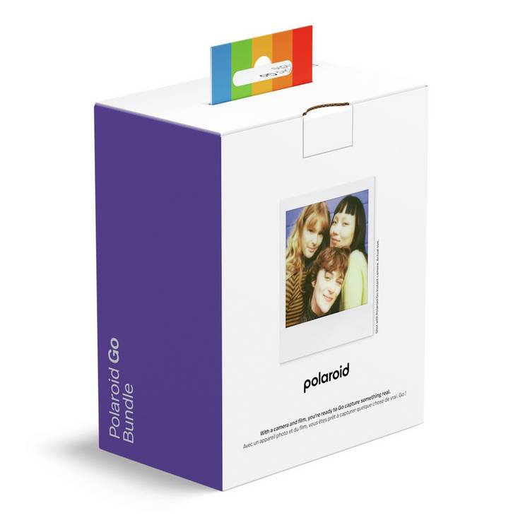 Polaroid Go Gen 3 instant camera bundle purple, UK version