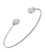 Harrods Boucheron Serpent Bohème White Gold and Diamond Bangle- Buy online at McGrocer