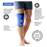 LP neoprene open knee support large (British brand)