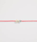 Redline 20th Anniversary Gold and Diamond Thread Bracelet, imported from the UK