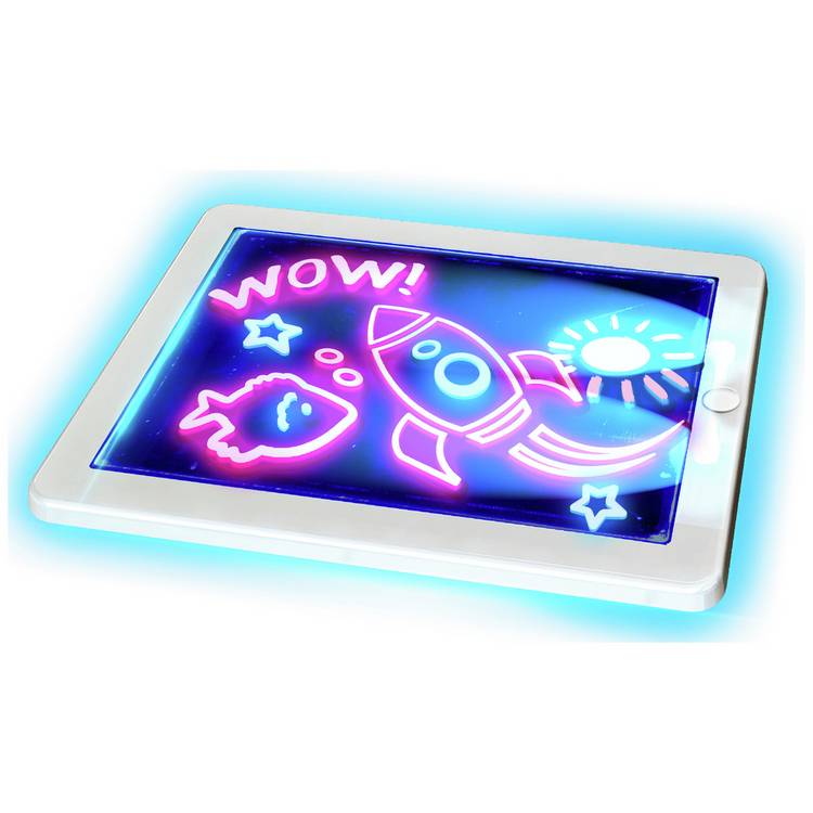 John Adams GLOWpad drawing toy with neon markers, imported from the UK