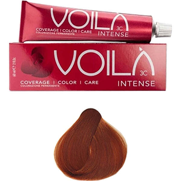 Intercosmo Voila 3C Intense 60ml dark copper blonde dye imported from UK