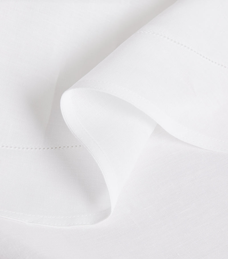 Thomas Ferguson Hemstitch Edge tablecloth 183cm x 274cm (British brand)