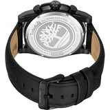 Timberland mens Sherbrook watch black leather strap (British brand)