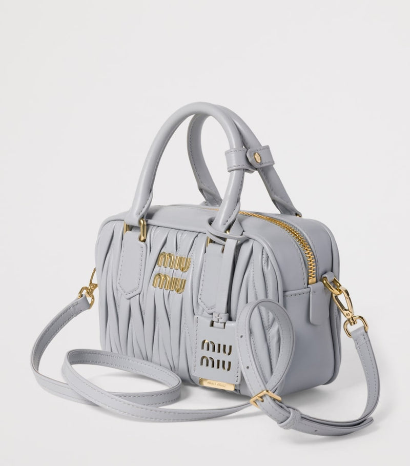 Miu Miu Arcadie top-handle bag in nappa leather, UK version