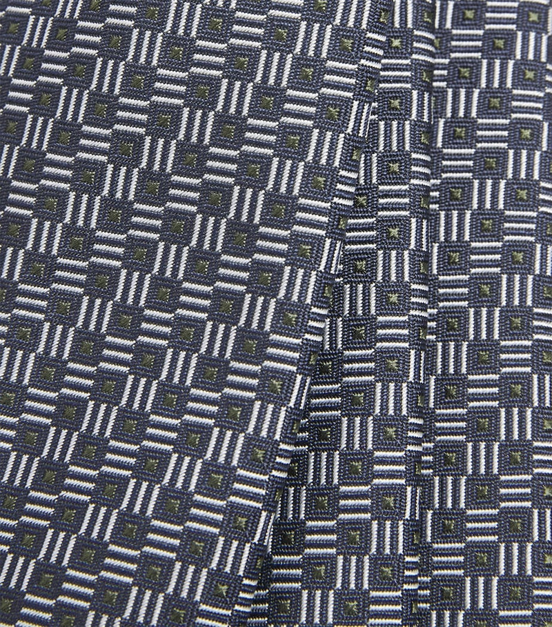 Emporio Armani silk jacquard tie - British product