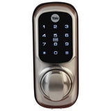 Yale Keyless Smart Lock satin nickel - British brand