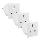 Argos Masterplug UK to Europe Travel Adaptor 3 Pack- Buy online at McGrocer