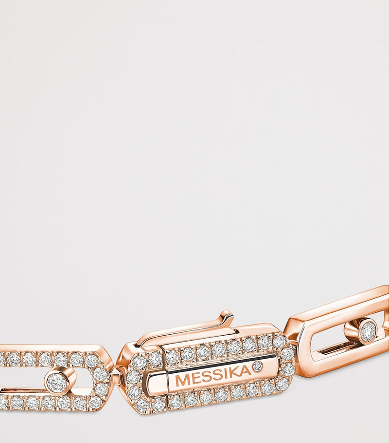 Messika Imperial Move Roségold- und Diamantarmband 1,34 ct (britische Marke)