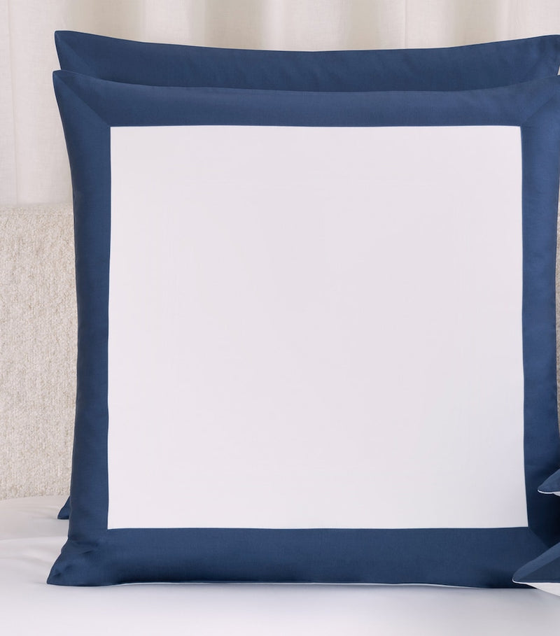 Frette square pillowcase 65x65cm cotton sateen (British brand)