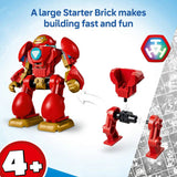 LEGO Marvel Iron Man mech 96-piece set, imported from the UK